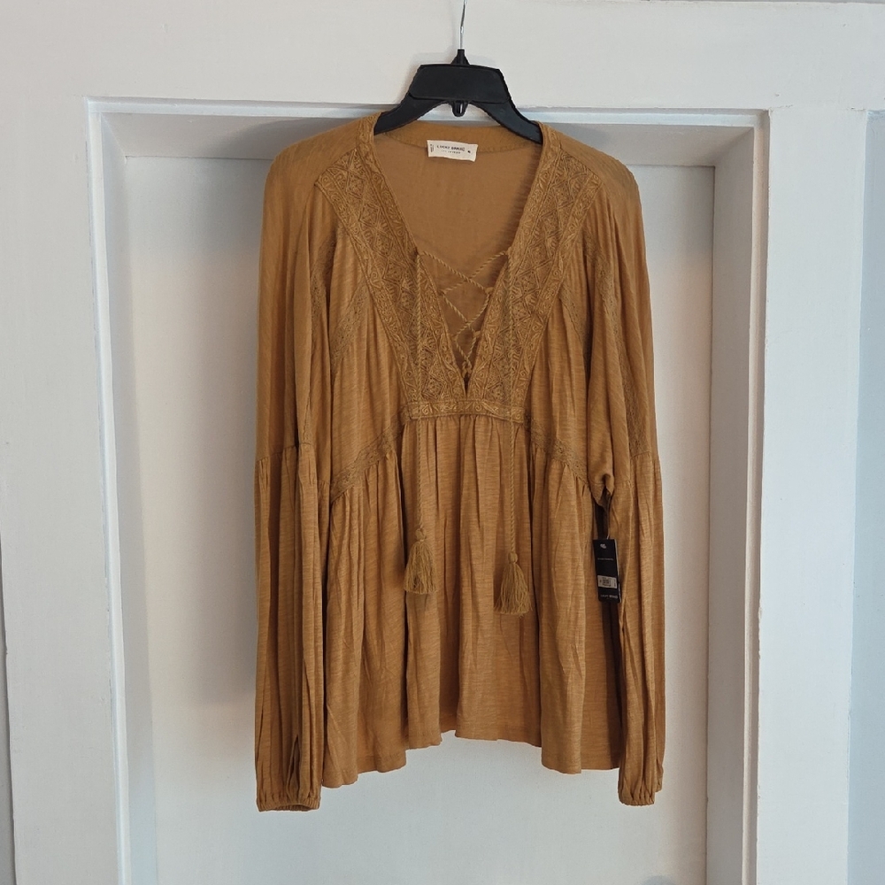 Lucky Brand Long Sleeve Top
